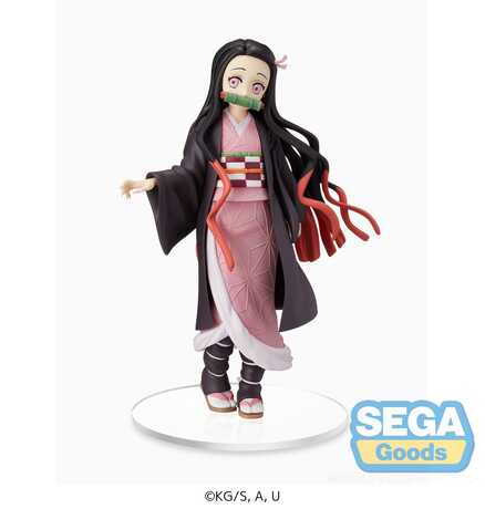 Demon Slayer: Kimetsu no Yaiba statuette SPM PVC Nezuko Kamado Sibling Bond SEGA