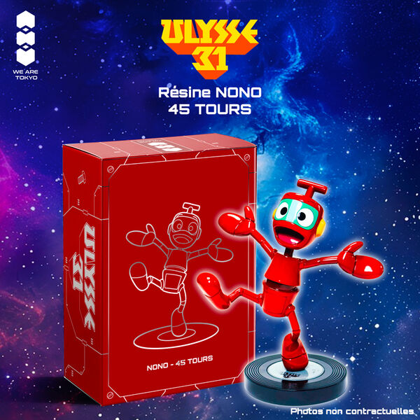 Ulysse 31 Nono 45Tours Resine 15cm WE ARE TOKYO