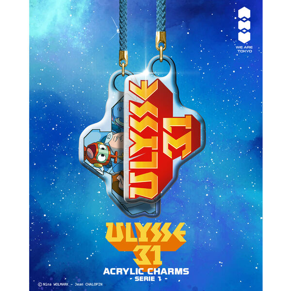 Ulysse 31 Acrylic Charm Serie 1 Logo WE ARE TOKYO