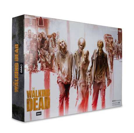 The Walking Dead pack 4 figurines Walkers  McFarlane Toys