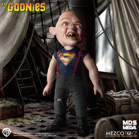 The Goonies mds Mega scale talking Sloth Sinok MEZCO TOYS