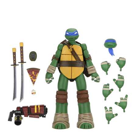 TMNT Tortues Ninja figurine Handyman Ultimate Leonardo  Neca