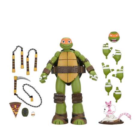 Tortues Ninja figurine Handyman Ultimate Michelangelo  Neca