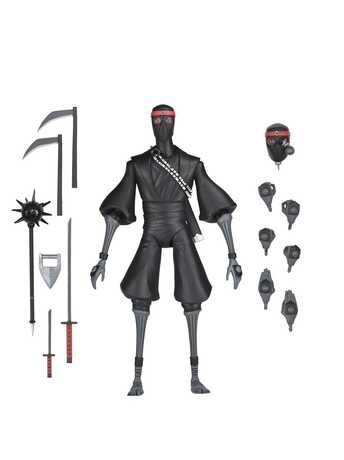 TMNT Tortues Ninja figurine Handyman Ultimate Foot Soldier  Neca