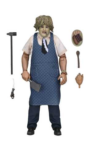 Massacre à la tronçonneuse Clothed figurine Leatherface with Old Lady Mask Neca