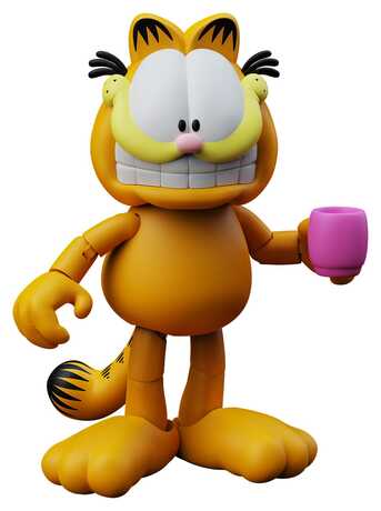 Garfield figurine Garfield V.2 Boss Fight Studio