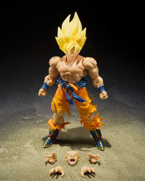 Dragon Ball figurine S.H. Figuarts Super Saiyan Son Goku Legendary Super Saiyan (Best Selection) Bandai Tamashii Nations