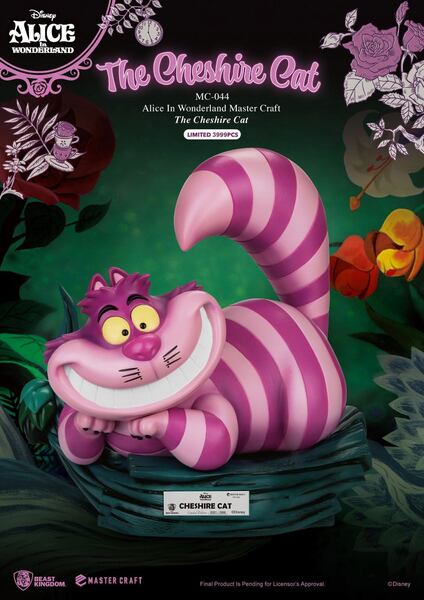 Alice au pays des merveilles statuette Master Craft The Cheshire Cat Beast Kingdom