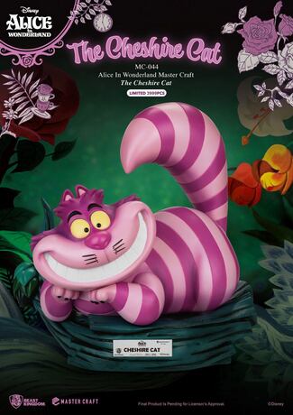 Alice au pays des merveilles statuette Master Craft The Cheshire Cat Beast Kingdom