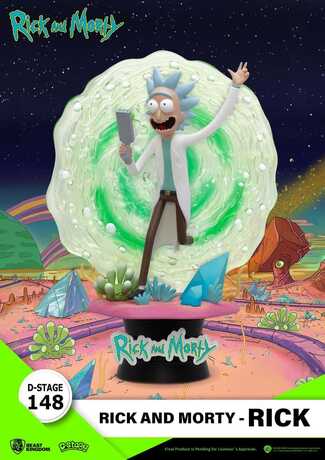 Rick & Morty diorama PVC D-Stage Rick  Beast Kingdom