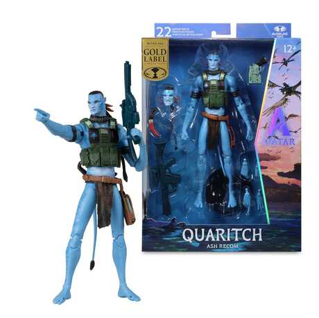 Avatar: Fire and Ash figurine Quaritch (Ash Recom) (Gold Label) McFarlane Toys