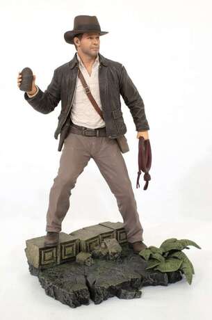 Indiana Jones Premier Collection statuette Treasures Diamond Select