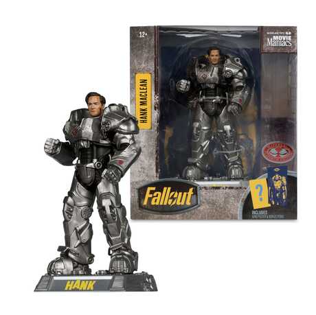 Fallout figurine Movie Maniacs Hank Maclean (Season 2) (Red Platinum Edition)  McFarlane Toys