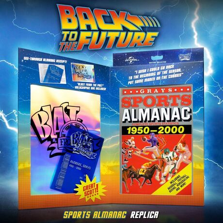 Retour vers le futur almanac Réplique 1/1 Doctor Collector