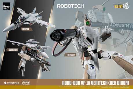 Robotech figurine ROBO-DOU VF-1A Veritech (Ben Dixon) THREEZERO