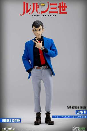 Lupin the 3rd the italian adventure lupin 1/6 action figure deluxe edition Infinite Statue