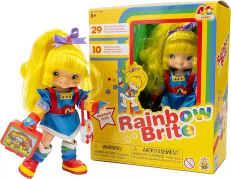Rainbow brite Blondine au pays de l'arc-en-ciel poupée Fashion Doll The Loyal Subjects