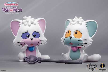 Magical Angel Creamy Mami statuette 1:1 Amazing Vinyl Posi et Nega Immortals Collectibles