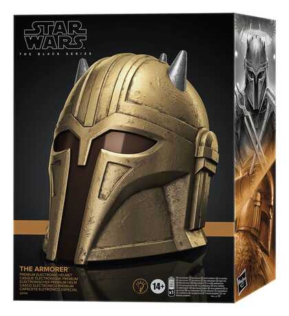 Star Wars: The Mandalorian Black Series casque electronique The Armorer HASBRO