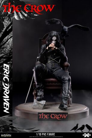 The Crow Eric Draven Icon X 1/10 Pvc Figure Infinite Statue