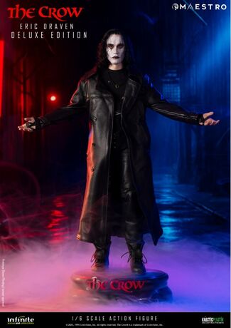 The Crow Eric Draven 1/6 Luxury Action Figure Deluxe Edition Infinite Statue