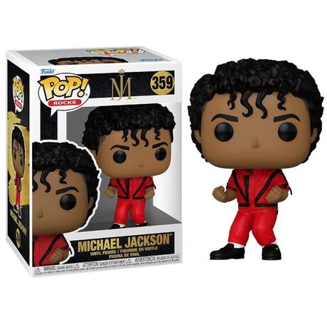 Michael Jackson POP! Rocks Vinyl Figurine Thriller FUNKO