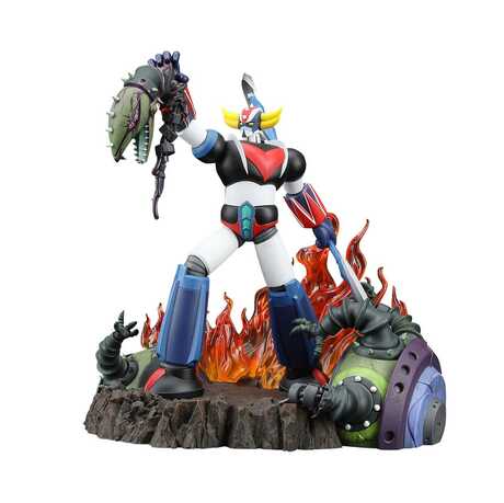 Goldorak statuette PVC Scene Selection 01 Grendizer  a cry of Victory PLEX