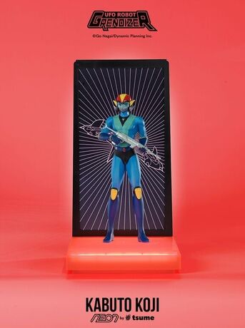 UFO Robot Grendizer Goldorak statue Alcor Kabuto Koji NEON TSUME