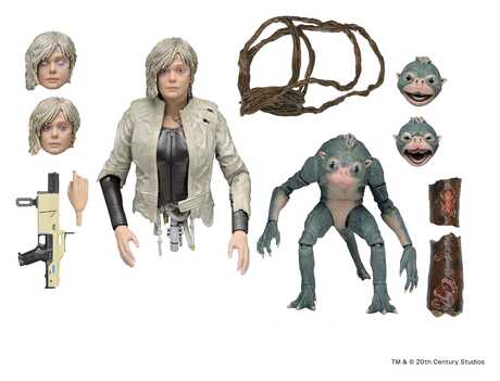 Predator Badlands figurine Ultimate Thia & Bud NECA