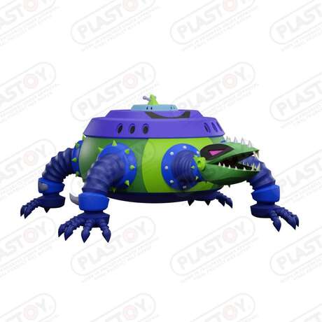 Goldorak tirelire PVC Grendizer Girugiru Plastoy