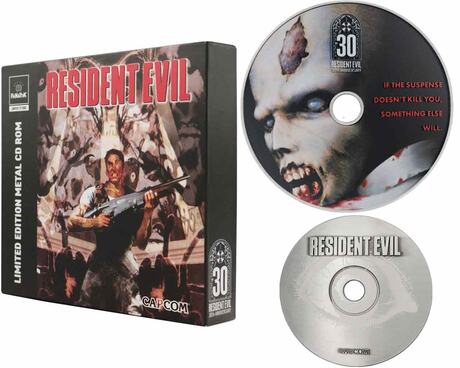 Resident Evil 30th Anniversary Limited Edition Cd-rom Replica Fanattik