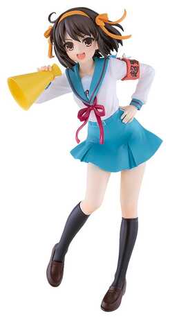 The Melancholy of Haruhi Suzumiya Pop Up Parade PVC Figure Haruhi Suzumiya L Size Good Smile Company