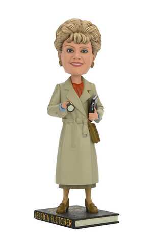 Murder she wrote Arabesque Head Knocker Jessica Fletcher NECA