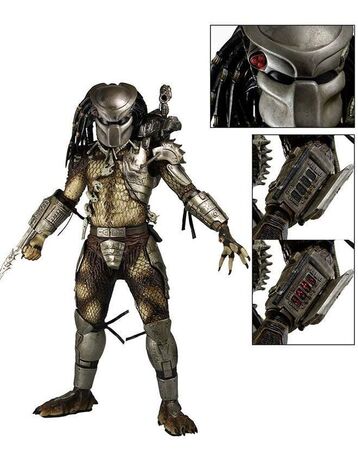 Predator figurine 1/4 Jungle Hunter Predator + LED 48 cm Neca
