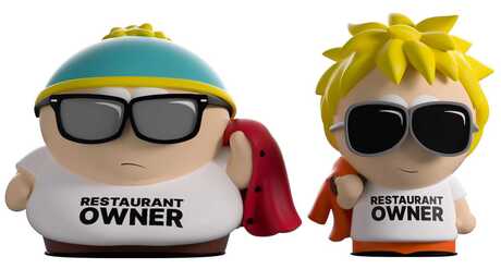 South Park pack 2 Vinyl figurines Restaurant Owners  Youtooz