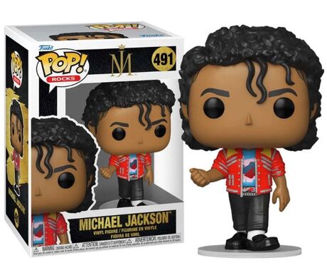 Michael Jackson POP! Rocks Vinyl Figurine Beat It FUNKO