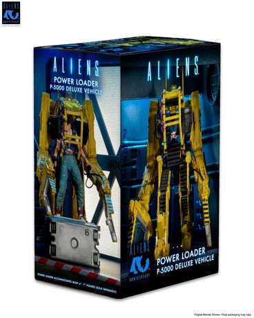 Aliens 40th Anniversary Power Loader P-5000 Dlx Vehicle Af NECA