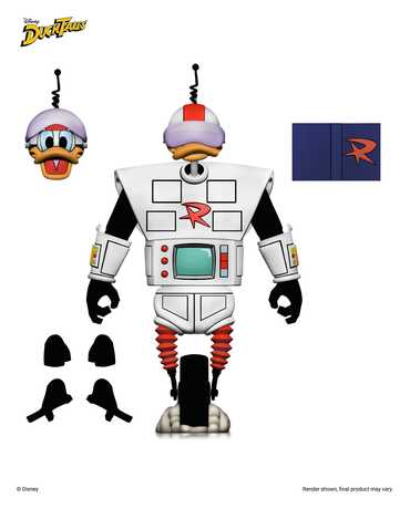 La Bande à Picsou Ducktales Ultimate Robotik (Gizmoduck) NECA