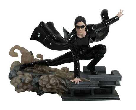 The Matrix Gallery Deluxe statuette Trinity Diamond Select