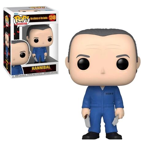 Le Silence des agneaux POP! Movies Vinyl figurine Hannibal w/ Knife and Fork  FUNKO