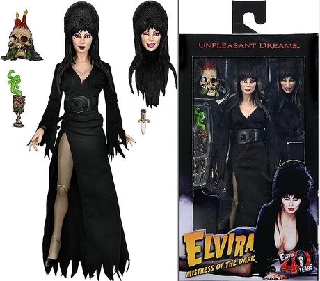 Elvira, Mistress of the Dark figurine Clothed Neca