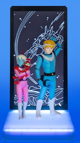 Ulysse 31 Statue Telemaque Themis & Nono NEON TSUME