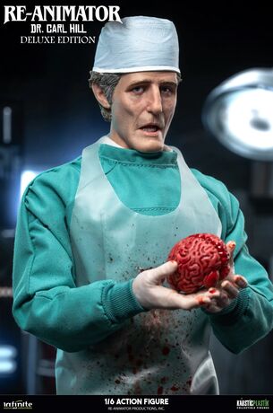 RE-ANIMATOR Doctor Carl Hill 1/6 Action Figure ÉDITION DELUXE Infinite Statue