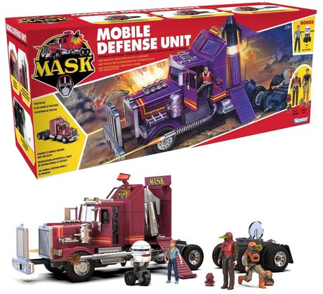 M.A.S.K. Wave 1 véhicule Mobile Defense Unit Limited Edition The Loyal Subjects
