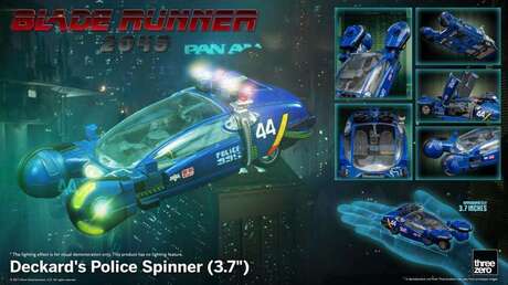 Blade runner 2049 deckard police spinner THREEZERO