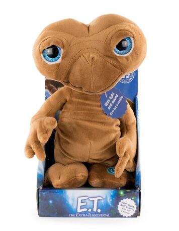 E.T. l´extra-terrestre peluche sonore et lumière E.T. 27 cm *ANGLAIS* Barrado