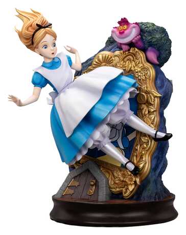 Alice au pays des merveilles Master Craft Statue Alice & The Cheshire Cat  Beast Kingdom