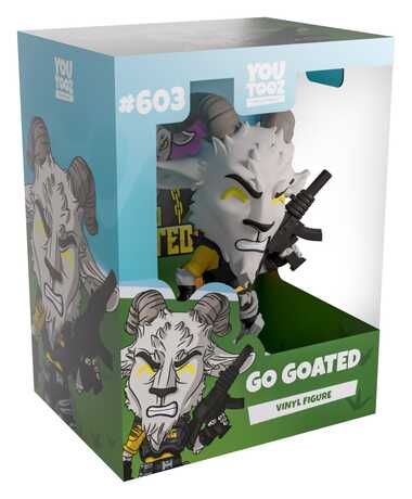 Go Goated figurine Vinyl Combat Goat Youtooz
