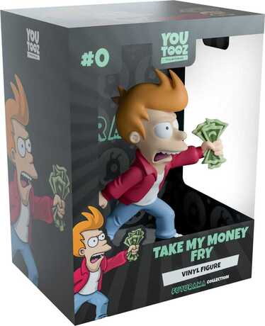 Futurama Vinyl figurine Take my Money Fry Youtooz