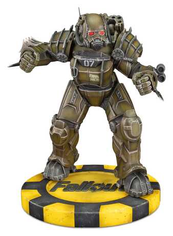 Fallout figurine PVC (Amazon) NCR Power Armor Dark Horse